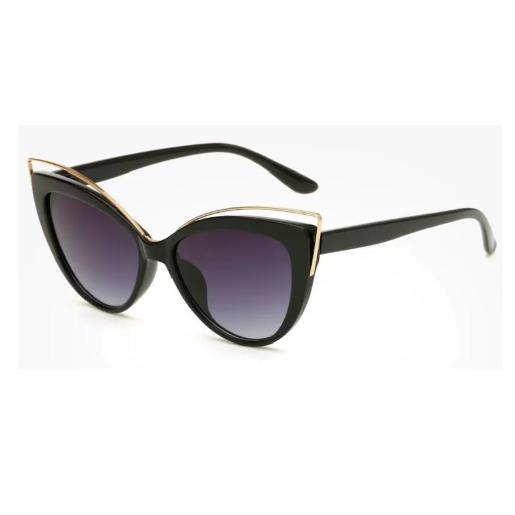 SIX BUNNIES KIDS SUNGLASSES CAT EYE NEGRAS